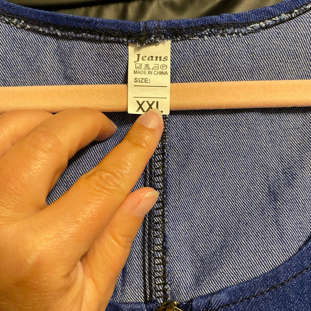 NWOT Jeans jean dress - Picture 2 of 6